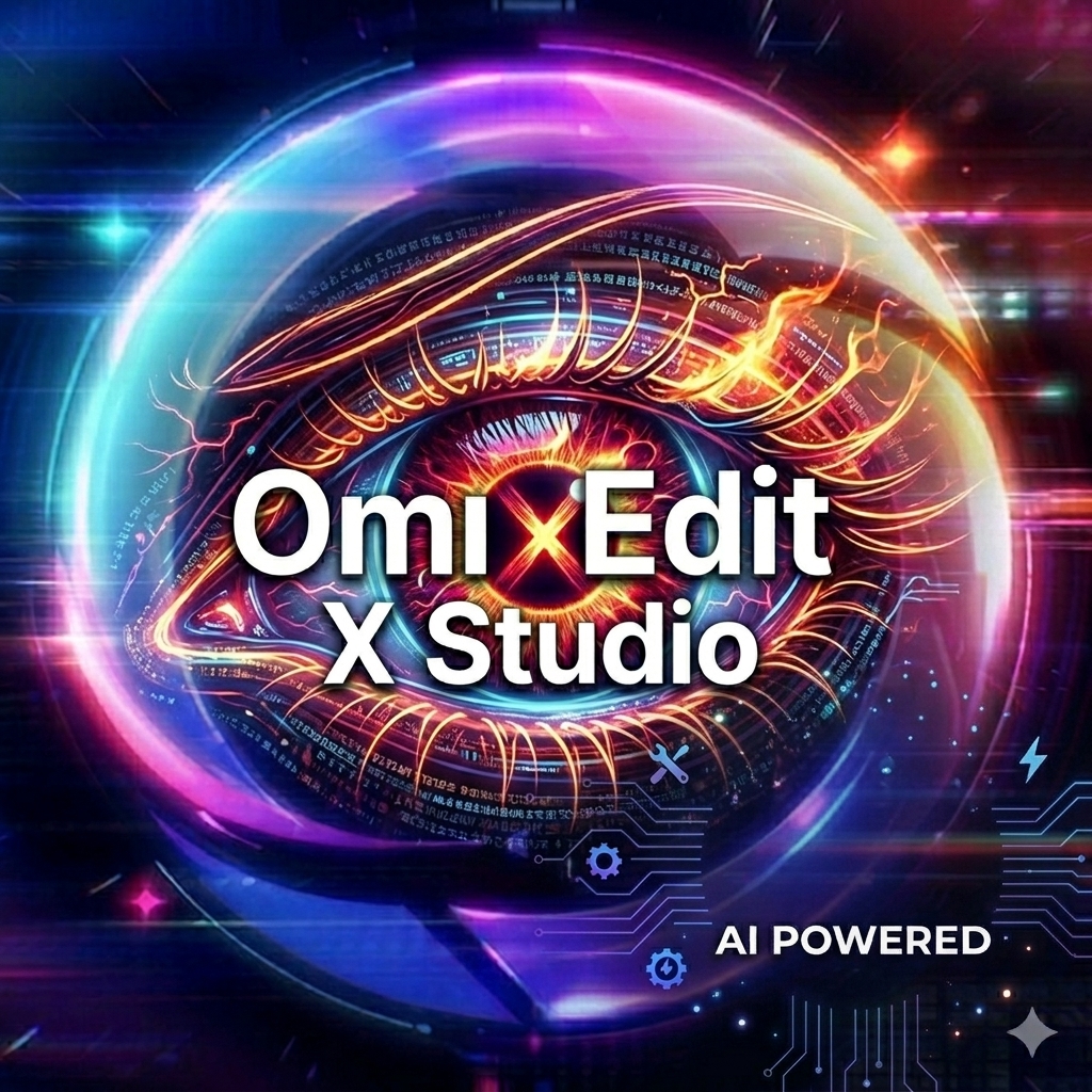 OmniEdit X Studio Logo
